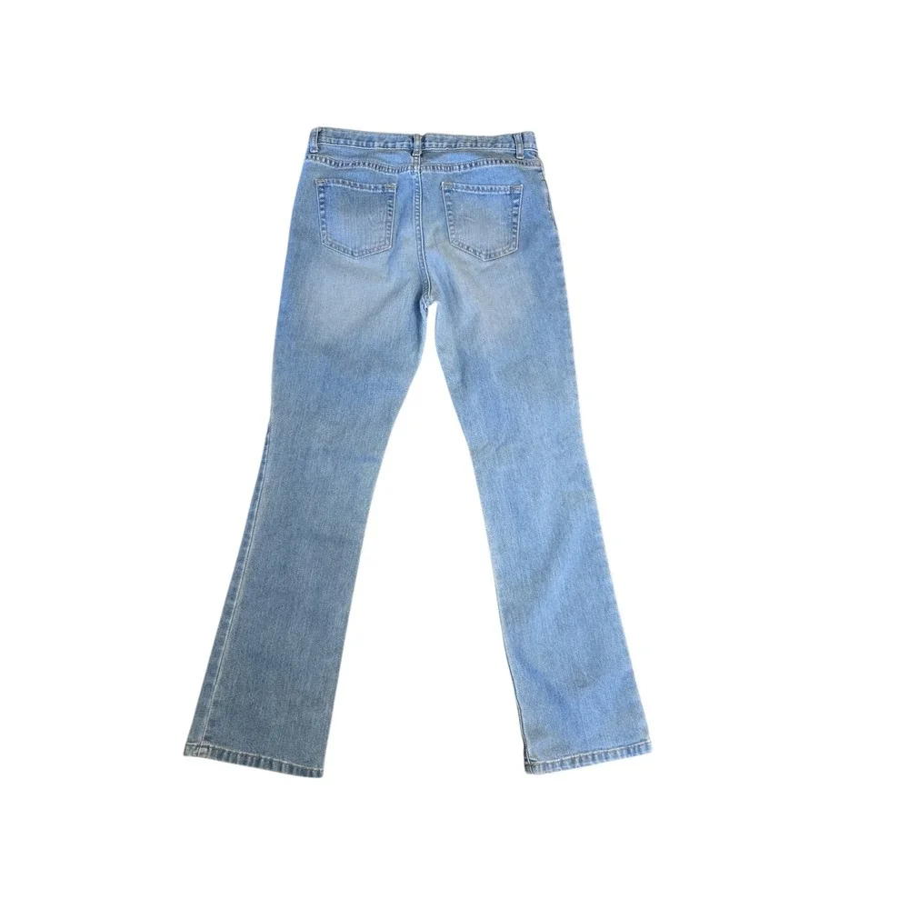 The Children's Place Girls Boot Cut Jeans Size 16 Light Wash Denim‎